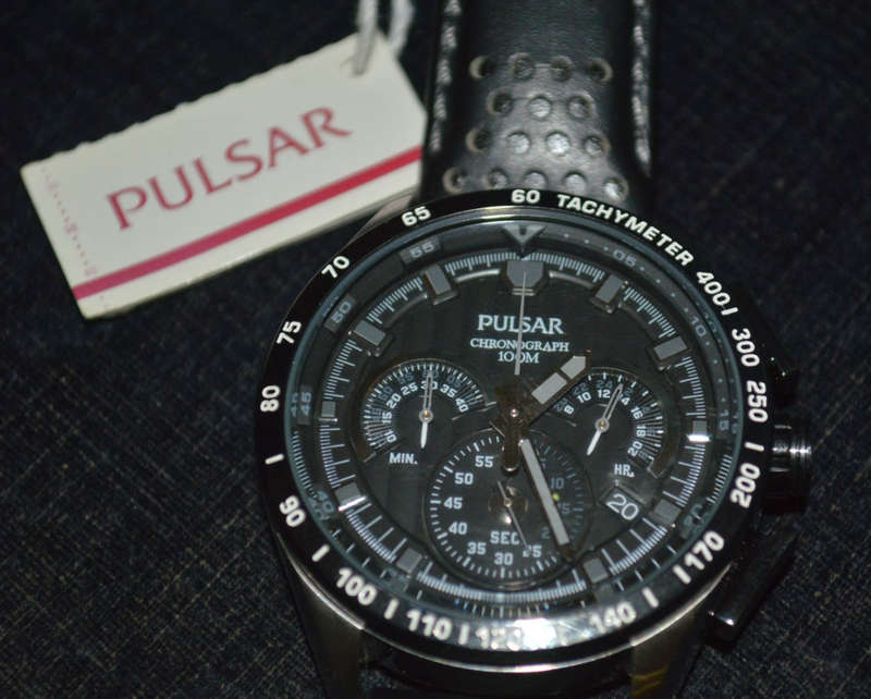 Rare Collectable Watches Pulsar VK63 X001 unworn mens chronograph was listed for 2 650.00 on 12 Apr at 09 01 by kee63 in East London ID 583417534